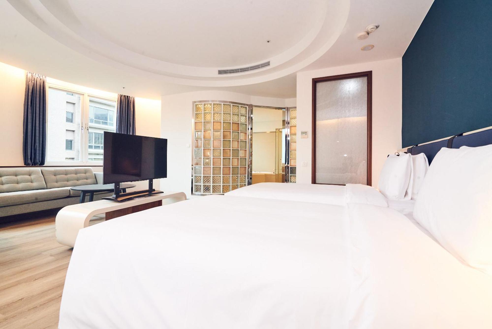 CHECK inn Select Taipei Nangang Bagian luar foto